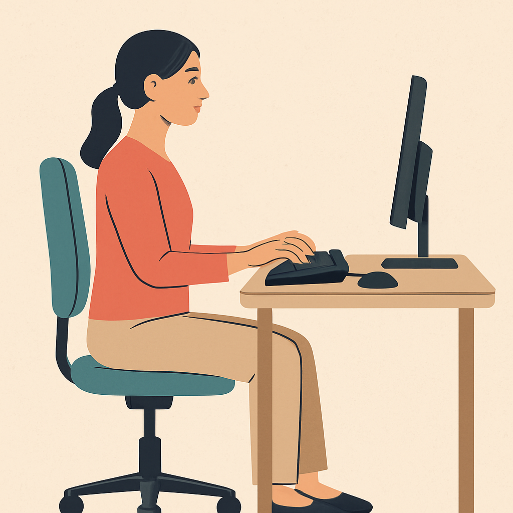 Ergonomia na digitação o que ninguém te contou, mas você precisa saber